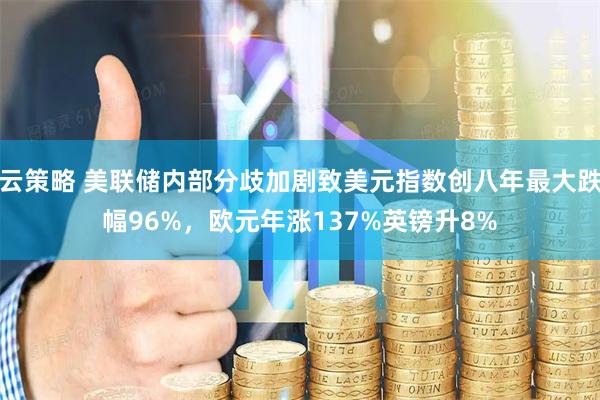 云策略 美联储内部分歧加剧致美元指数创八年最大跌幅96%，欧元年涨137%英镑升8%